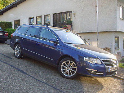 Sommerreifen auf Alufelgen