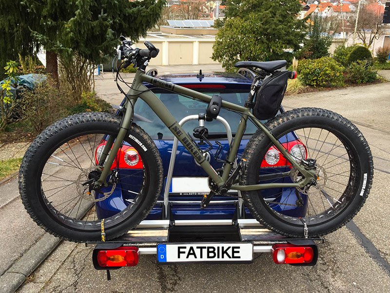 Tr&auml;ger mit meinem Fatbike