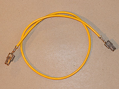 Einzelleitung 6 mm&sup2; mit Kontakt (Relais, Kontakt 1,2)