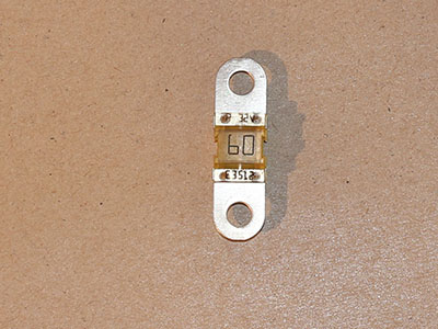 Schraubsicherung 60A (Gelb)