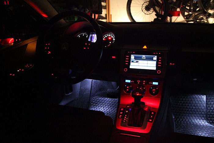 Fußraumbeleuchtung vorne