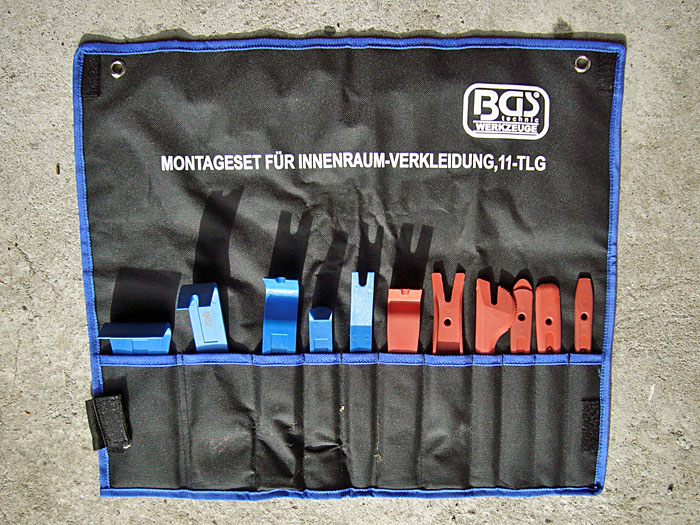 Montageset f&uuml;r Innenraumverkleidungen