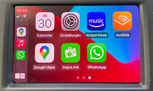 Apple Carplay nachger&uuml;stet
