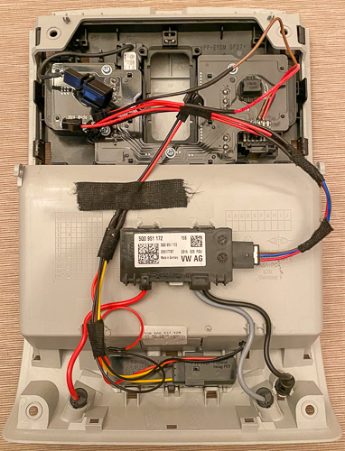 DWA Innenraumsensor nachger&uuml;stet