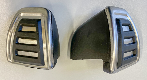 Kupplungs- und Bremspedal